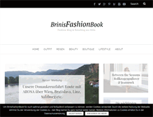 Tablet Screenshot of brinisfashionbook.com